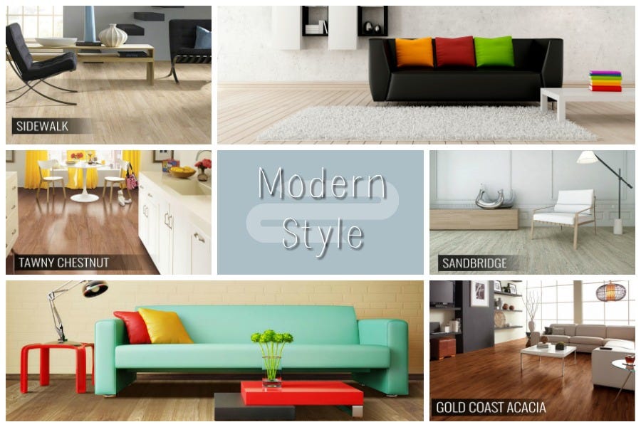 How to Choose Flooring to Fit Your Style: A fun guide to find your flooring style and a unique look