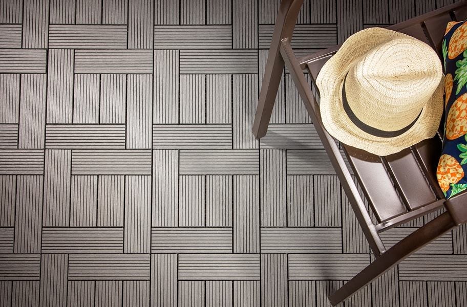Composite decking buying guide: helios deck tiles 6 slat