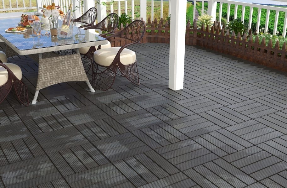 Composite decking buying guide: naturesort deck tiles