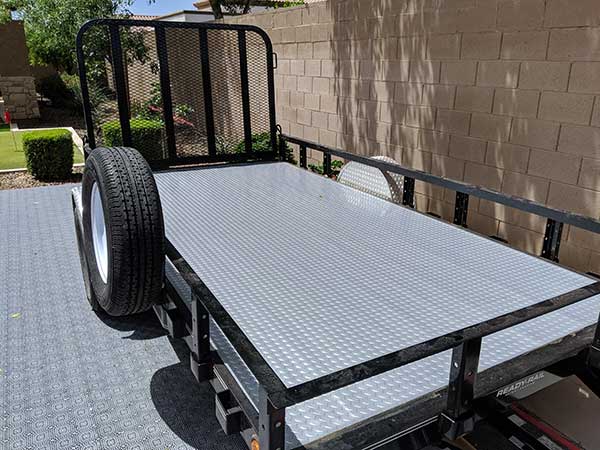 Open Trailer flooring