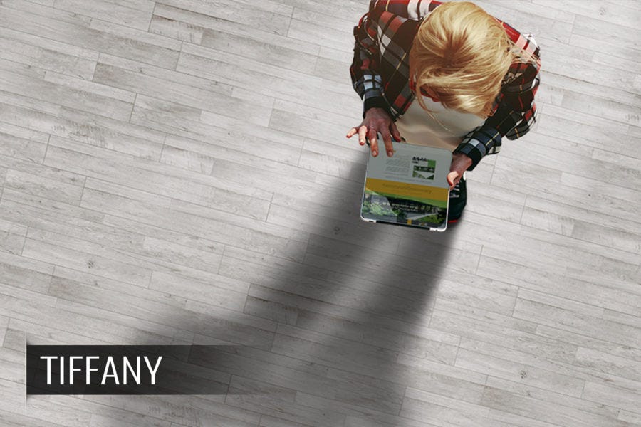Timbercore waterproof laminate flooring used in a commercial setting