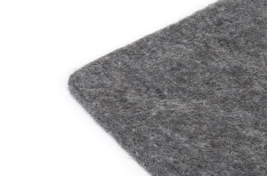 Recycled fiber carpet cushion
