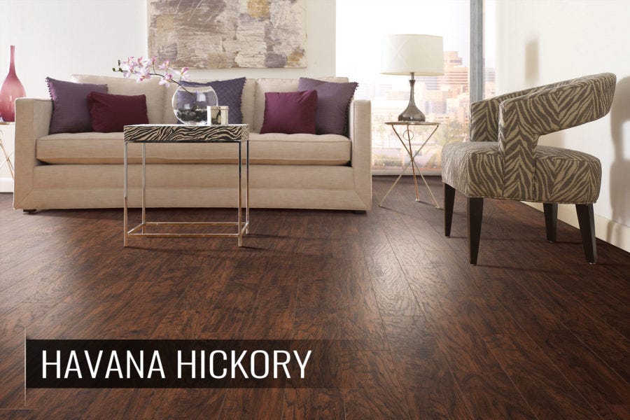Mohawk laminate flooring in a residential setting