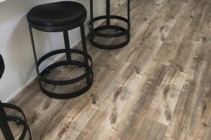 Mega Clic Noblesse customer review of laminate flooring in kitchen