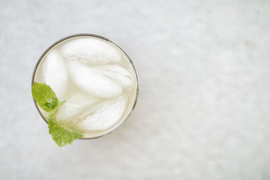 Margarita on the rocks