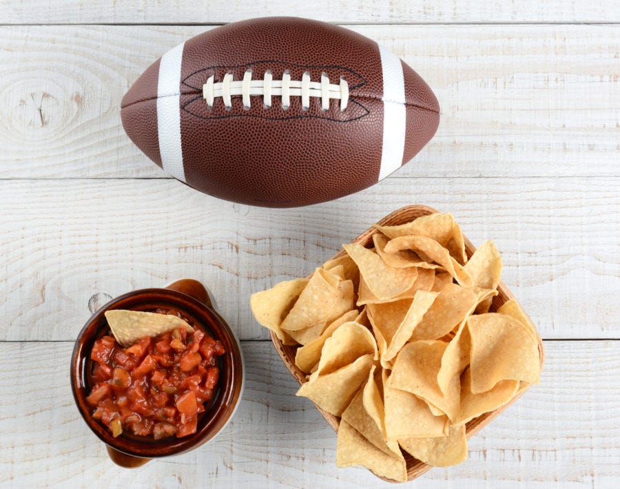 Football party snacks