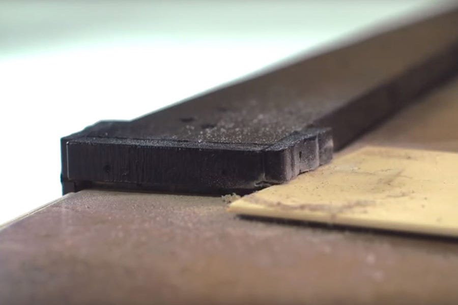 undercut baseboards