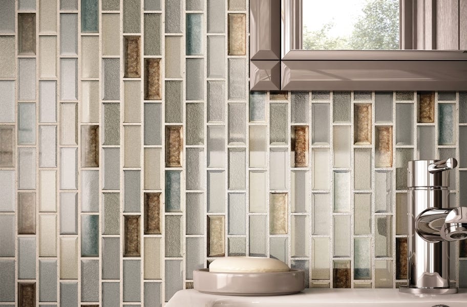 Wall tile trends: daltile glass wall tile