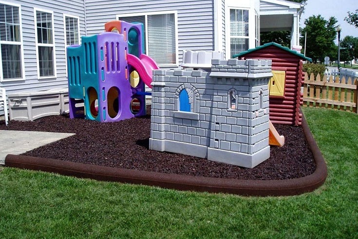 Rubberific Playground Border