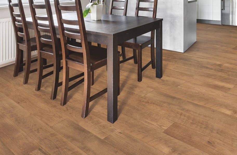 American Grown Wood Floors: Mohawk Sawmill Ridge Waterproof Laminate