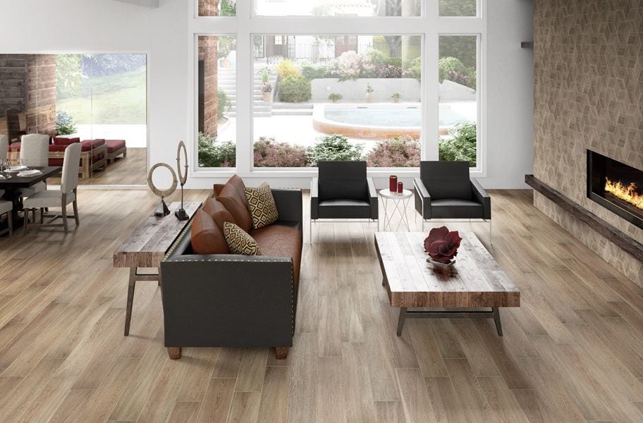 FlooringIng daltile emerson wood-look tile flooring