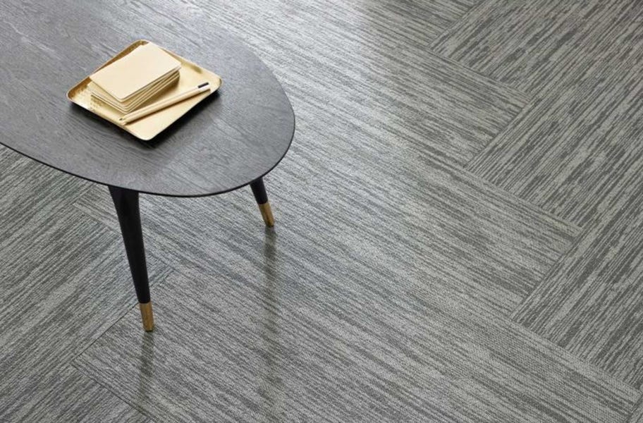 Carpet Planks used under a table