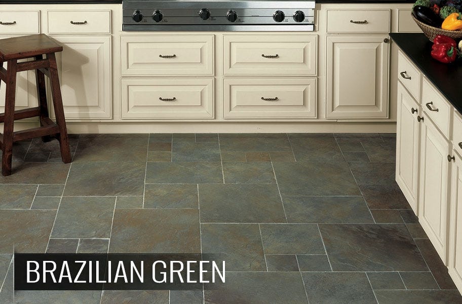 Floor tile patterns: multi-tile layout