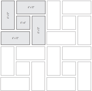 Tile pattern trends: windmill layout