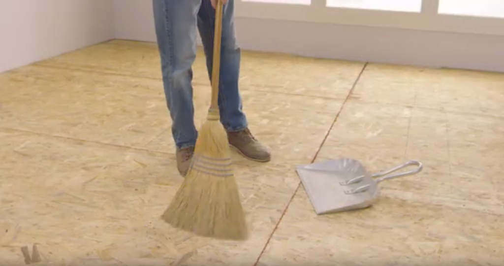 preparing the subfloor before tile installation