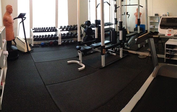 DIY Flooring Solutions: Rubber roll flooring for a home gym