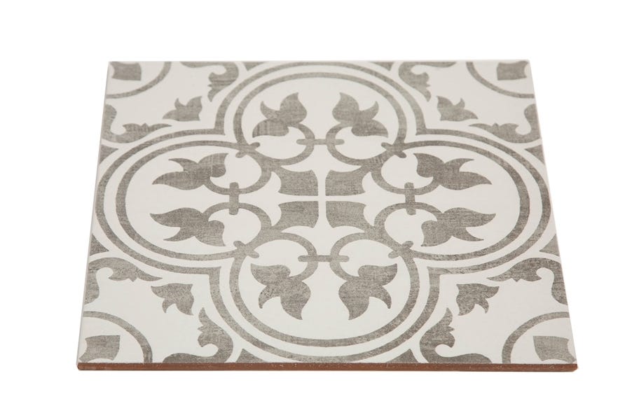 Tile FAQ: Red body color in a ceramic tile.