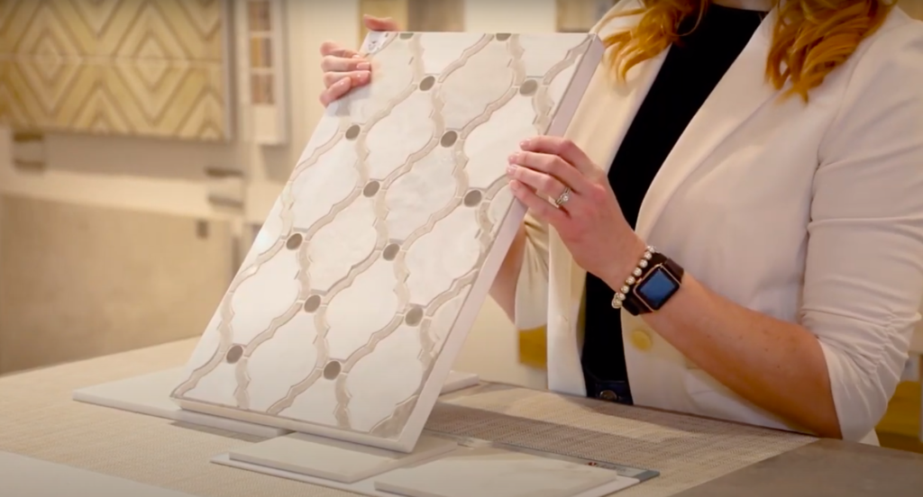 How to Choose Tile: small format decorative arabesque tile