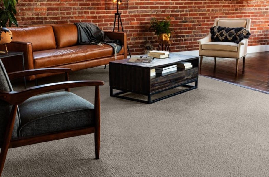 Carpet FAQ: broadloom carpet in a living room