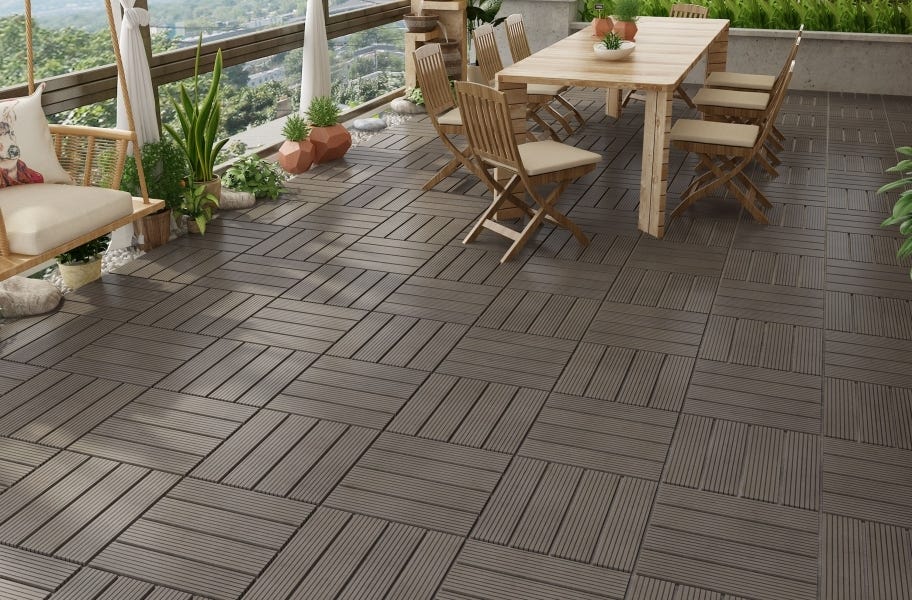 Naturesort Deck Tiles - Terrace (4 Slat)