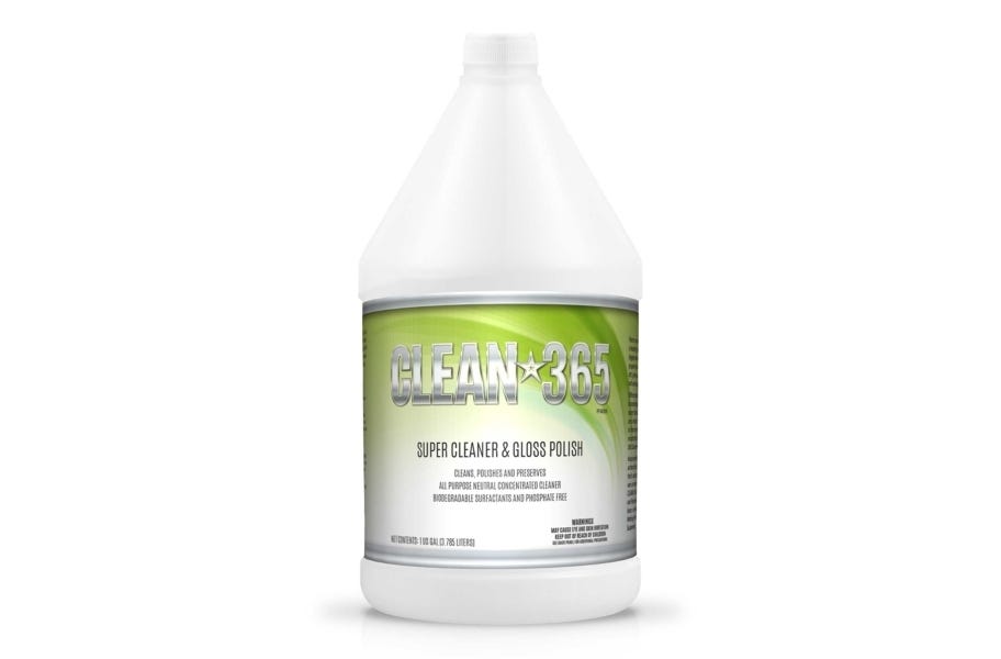 Homemade floor cleaner: vinyl and garage floor cleaner