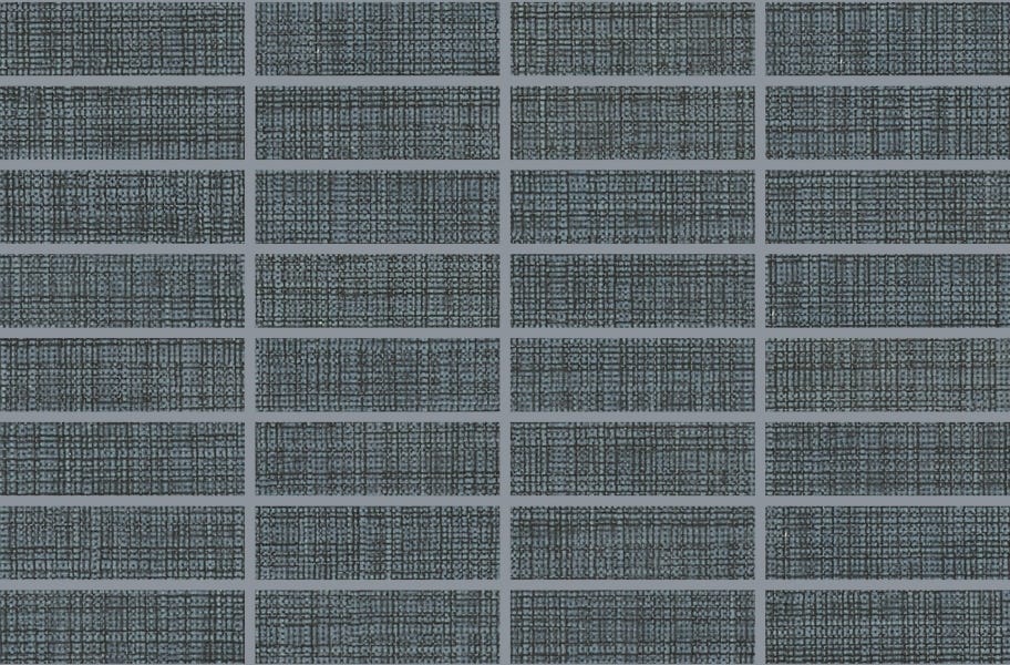 Backsplash trends: Fabric-look mosaic tile