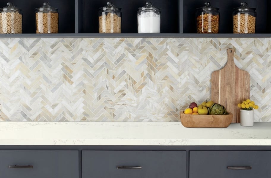 Backsplash trends: marble-backsplash tile