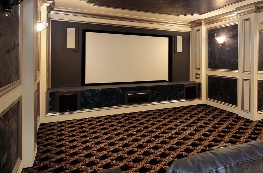 Home Theater Carpet Thickness: Joy Carpets Corinth Carpet