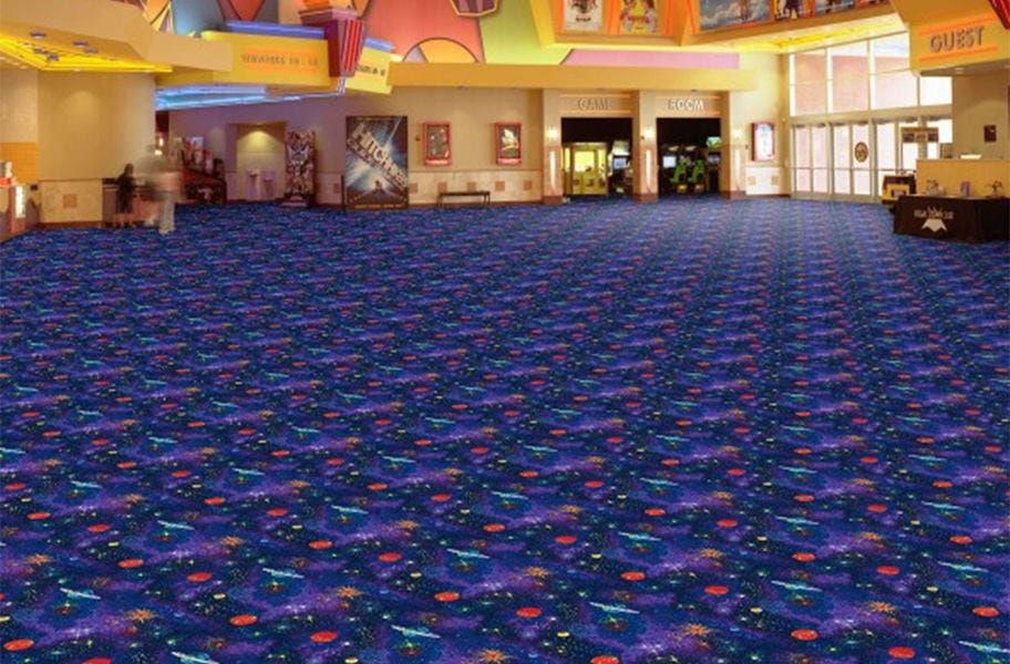 Home Theater Ideas: Joy Carpets Neon Lights
