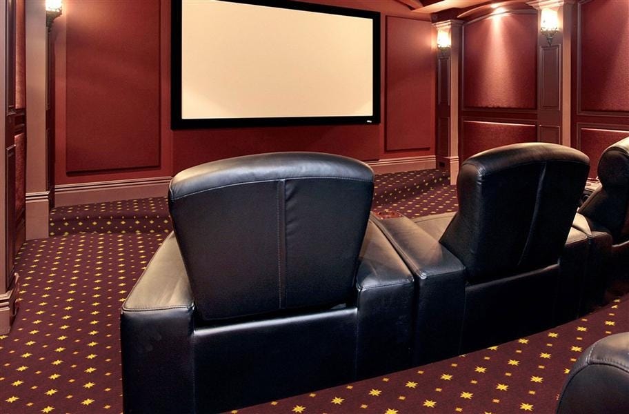Home Theater Ideas: Joy Carpets Walk of Fame Carpet