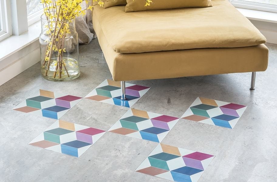 FloorAdorn Self-Adhesive Vinyl Sticker