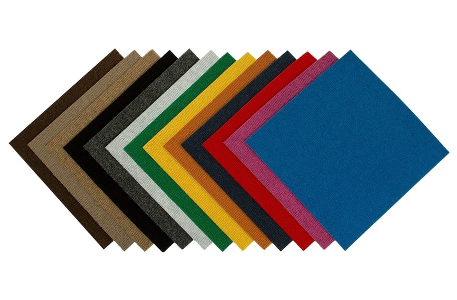Ribbed Carpet Tile - Quick Ship