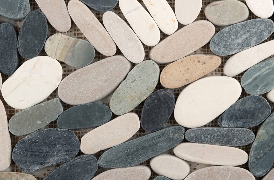 Fire Pit Patio: Emser Tile Venetian Flat Pebble