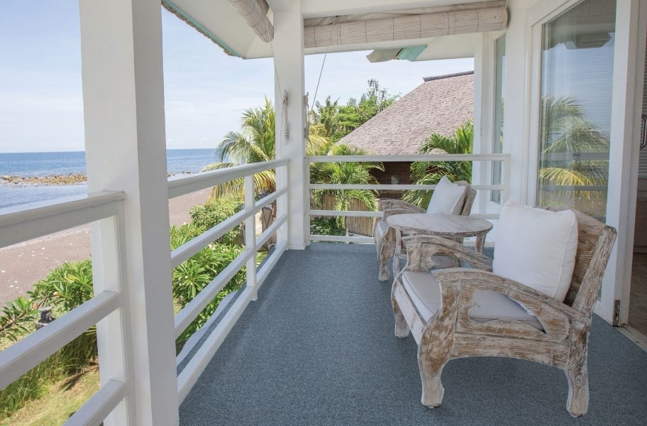 Patio ideas: Spyglass Carpet Tile