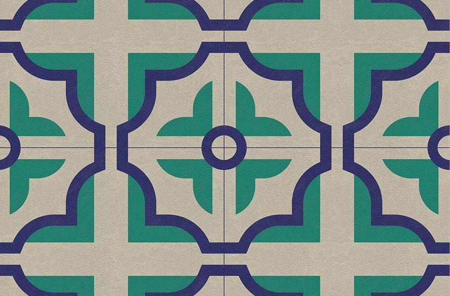 Vinyl Planks and Tiles: Margo Flex Tiles- Modern Mosaics