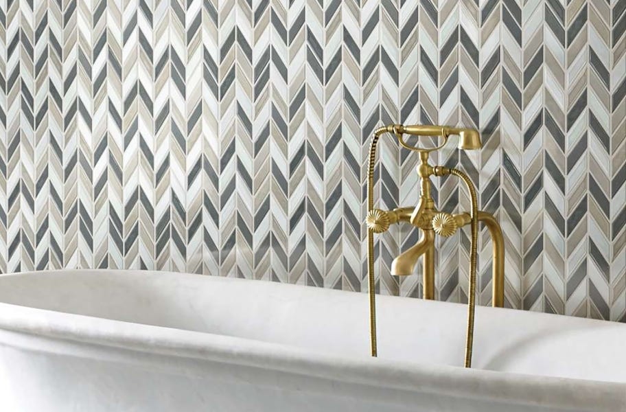 Shaw Geoscape Chevron Mosaic