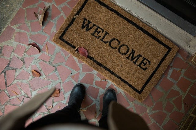 A doormat
