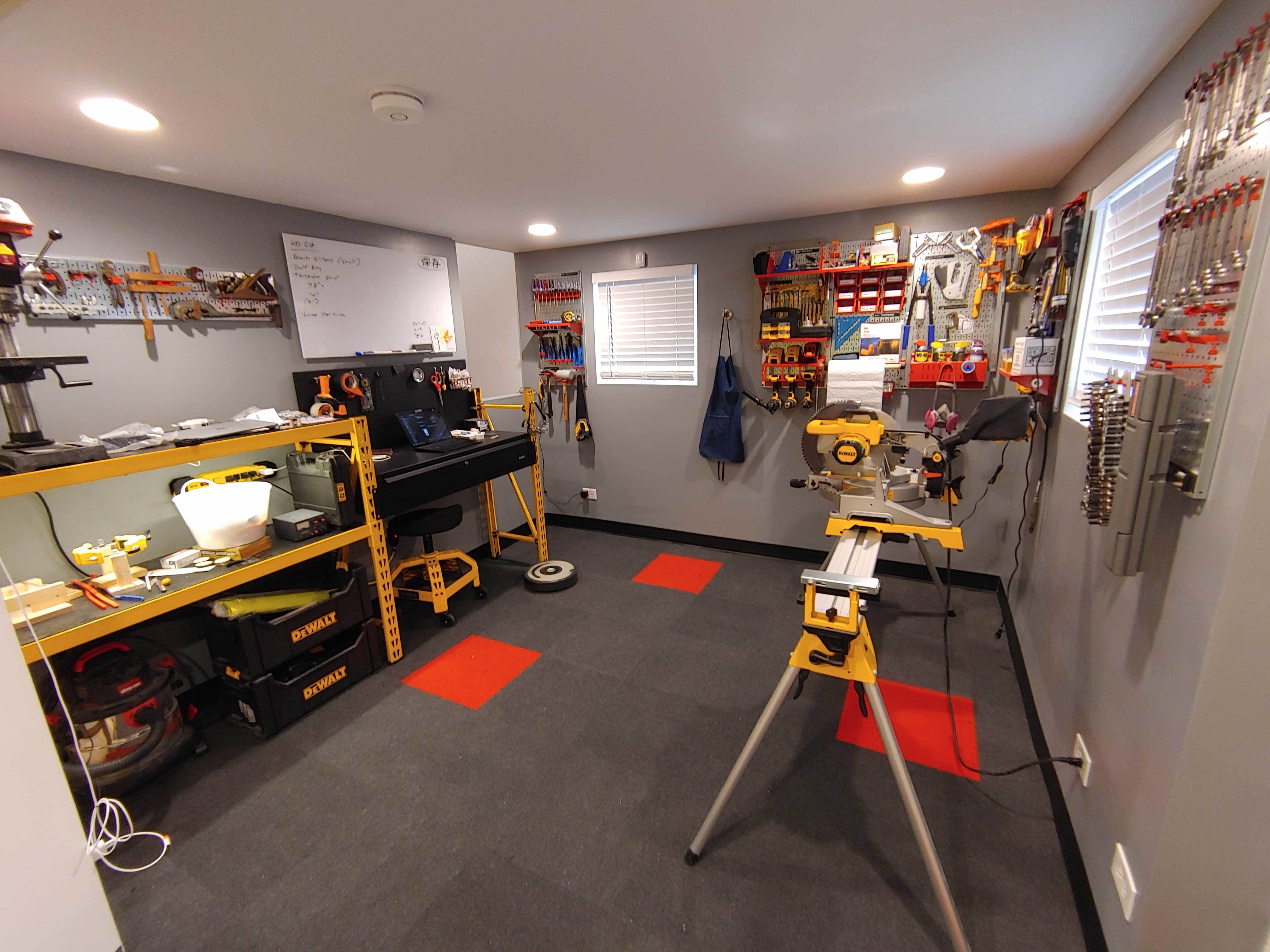 Ribbed Carpet Tile - Quick Ship - perfect garage floor idea for holiday shopping