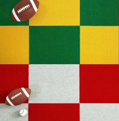 Sports Themed Carpet Tiles